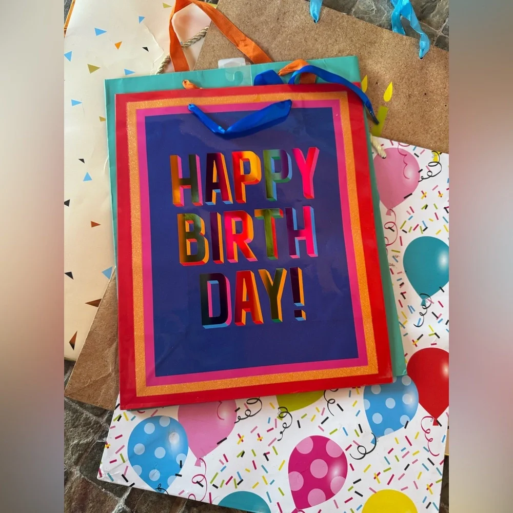 Happy birthday bundle of gift bags Gift Bag Set